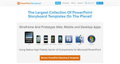 Desktop Screenshot of powerpointstoryboard.com